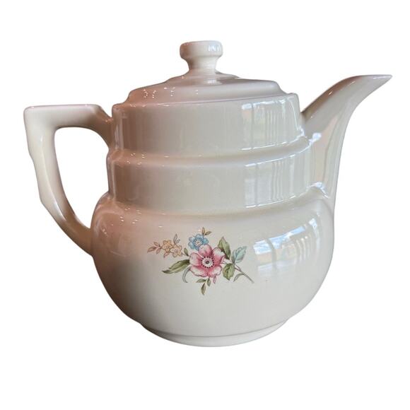 The Enterprise Aluminum Co Other - Hall China Rambling Rose Drip-O-Later Coffee Pot Ceramic Collectable KitchenWare